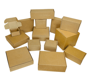 Brown Postal Cardboard Boxes