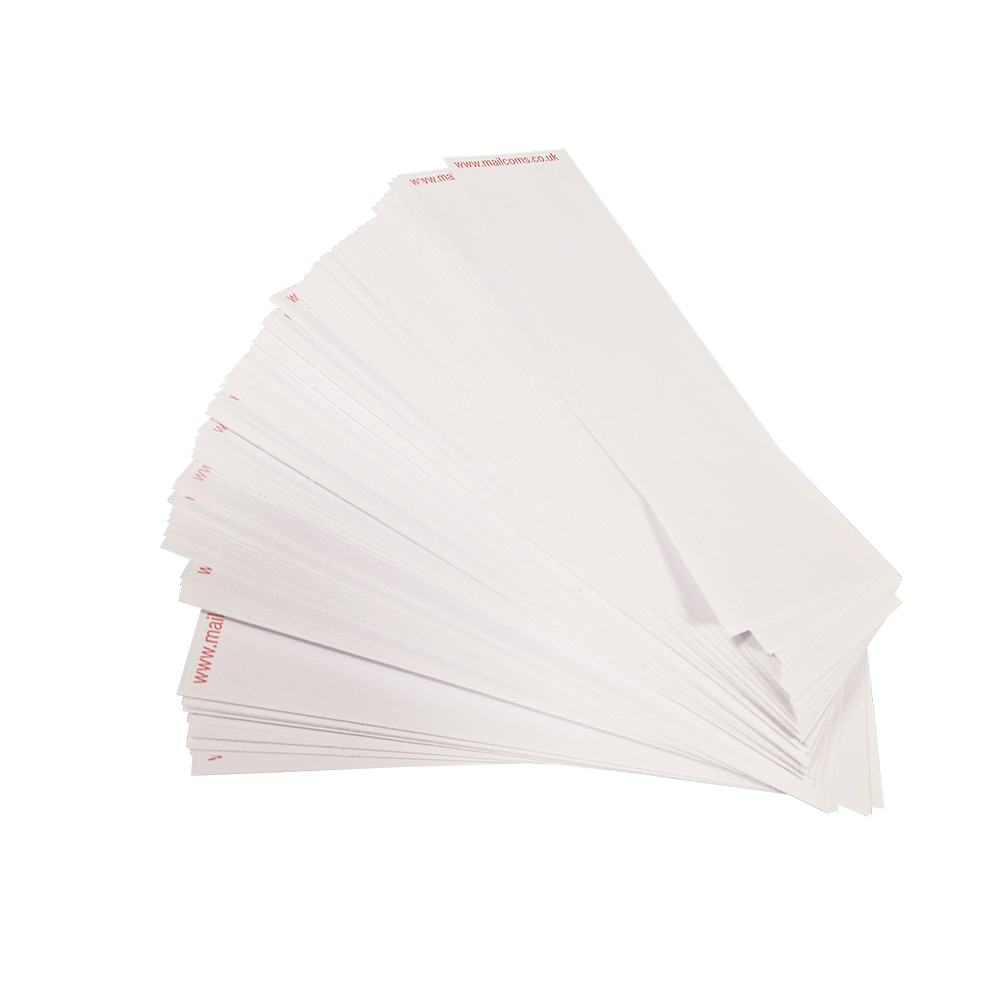 Pitney Bowes Long Individual (175mm) Single Cut Franking Labels