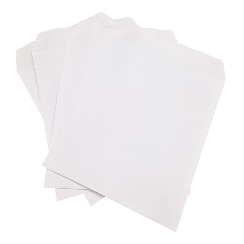400 White Self Seal Plain (Non Window) Envelopes (305mm x 248mm)