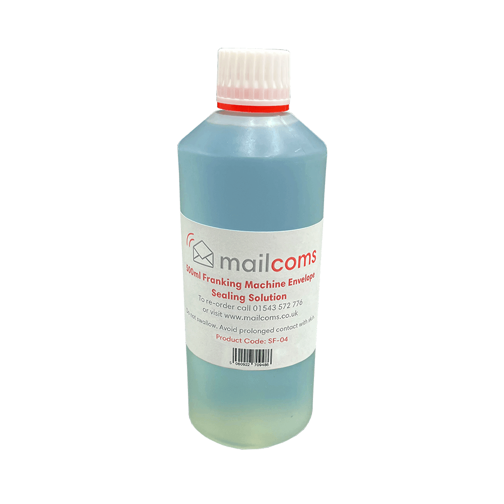 Bottles of Franking Machine Envelope Sealing Solution