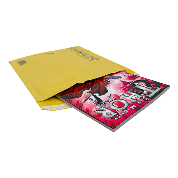 Gold Padded Envelopes / Mailers - 220x265mm
