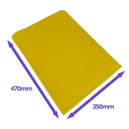 Gold Padded Envelopes / Mailers - 350x470mm