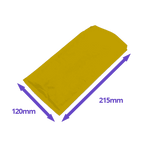 Gold Padded Envelopes / Mailers - 120x215mm