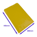 Gold Padded Envelopes / Mailers - 300x445mm