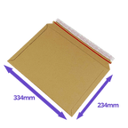 Capacity Book Mailers - Premium Corrugated - 234x334mm