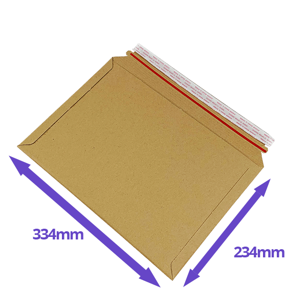 Cardboard Envelopes - Premium Corrugated - 234x334mm