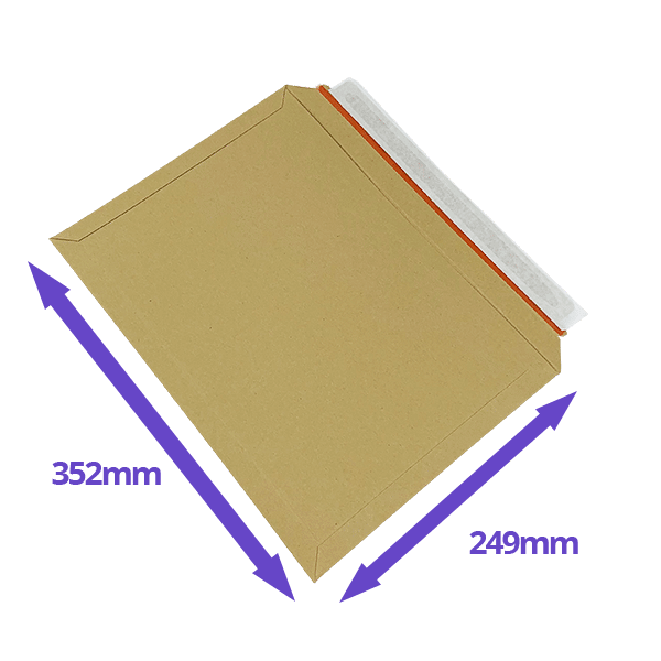 Capacity Book Mailers - Premium Corrugated - 249x352mm