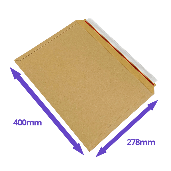 Capacity Book Mailers - Premium Corrugated - 278x400mm