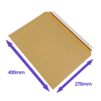 Cardboard Envelopes - Premium Corrugated - 278x400mm