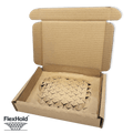 Brown FlexHold™ Boxes - 200x150x35mm