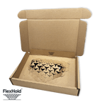 Brown FlexHold™ Boxes - 320x220x55mm