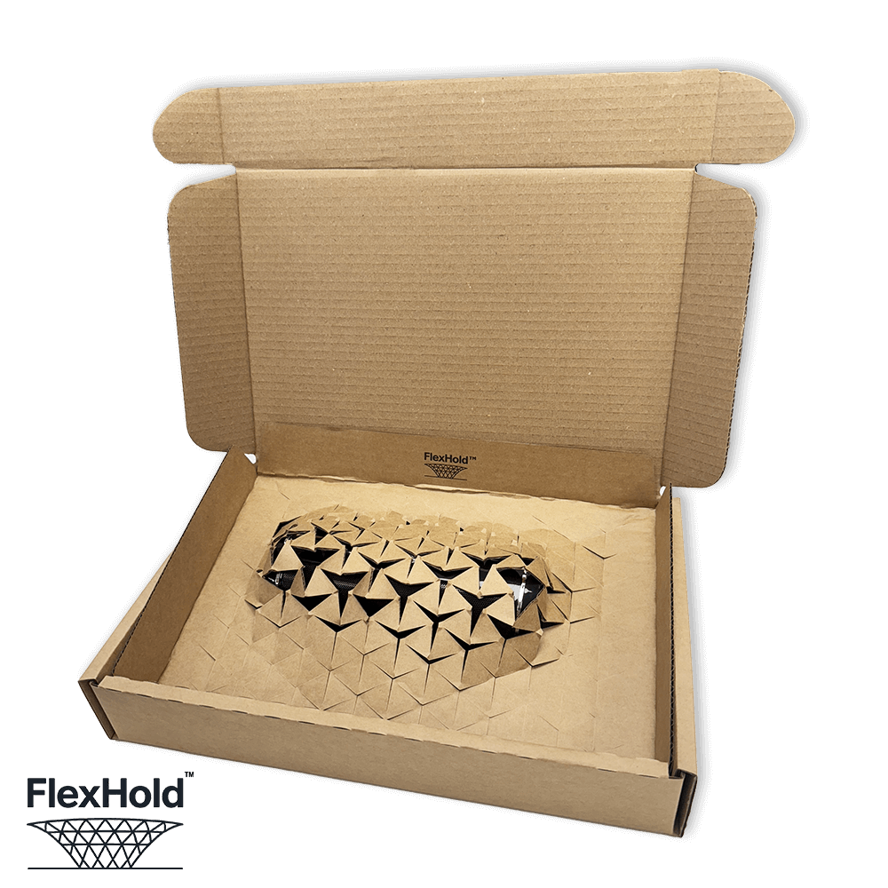 Brown FlexHold™ Boxes - 320x220x55mm