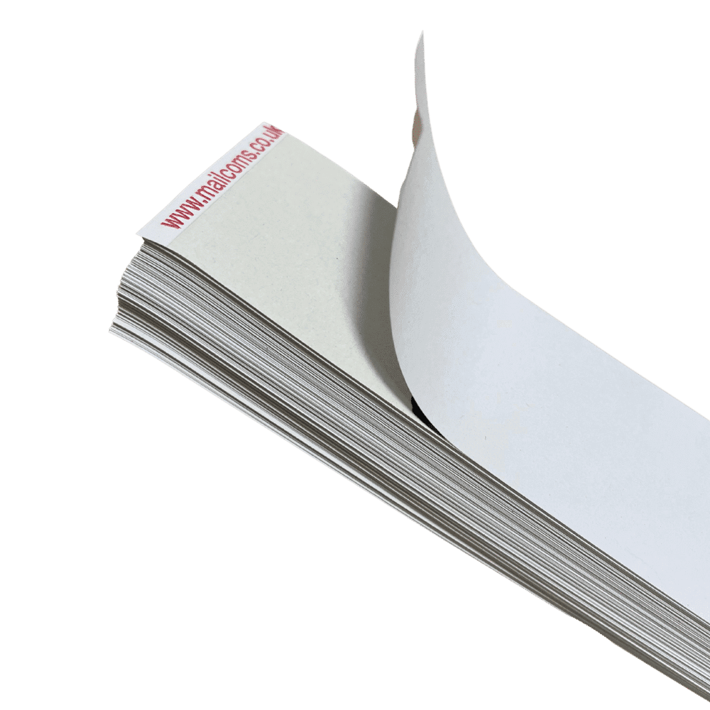 The Mailing Room TMR x70 Individual Long Single Cut Franking Labels**