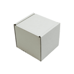 White PiP Small Parcel Postal Box - 102x102x102mm