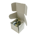 White PiP Small Parcel Postal Box - 102x102x102mm