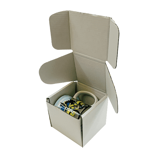 White PiP Small Parcel Postal Box - 102x102x102mm
