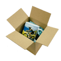 Single Wall Cardboard Boxes - 127x127x127mm