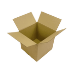 Single Wall Cardboard Boxes - 254x254x254mm