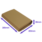 Twist Wrap Mailers - 305x203x80mm
