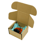 Brown PiP Small Parcel Postal Box - 110x100x70mm