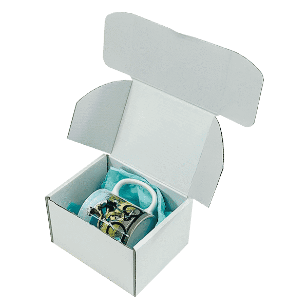 White PiP Small Parcel Postal Box - 152x127x95mm