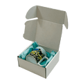 White PiP Small Parcel Postal Box - 160x150x75mm