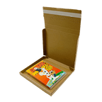 Brown PiP Large Letter Postal Box - 220x190x19mm