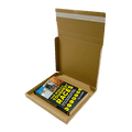 Brown PiP Large Letter Postal Box - 220x190x19mm