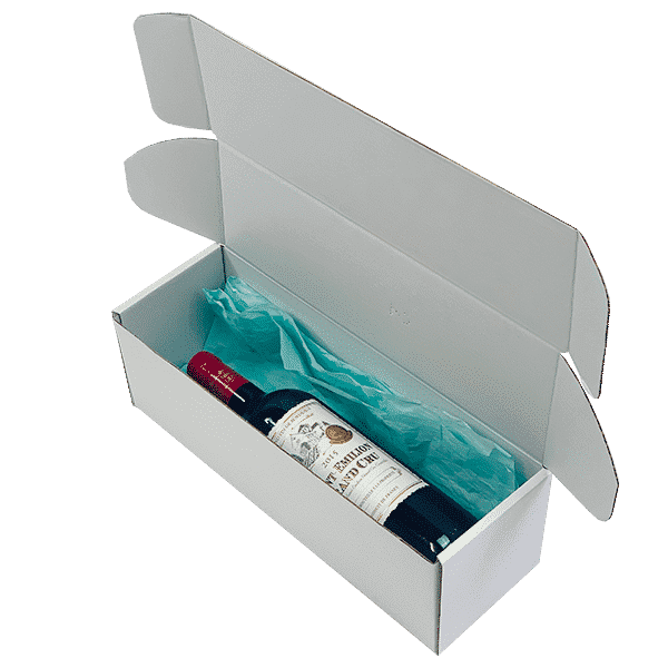 White PiP Small Parcel Postal Box - 340x110x110mm