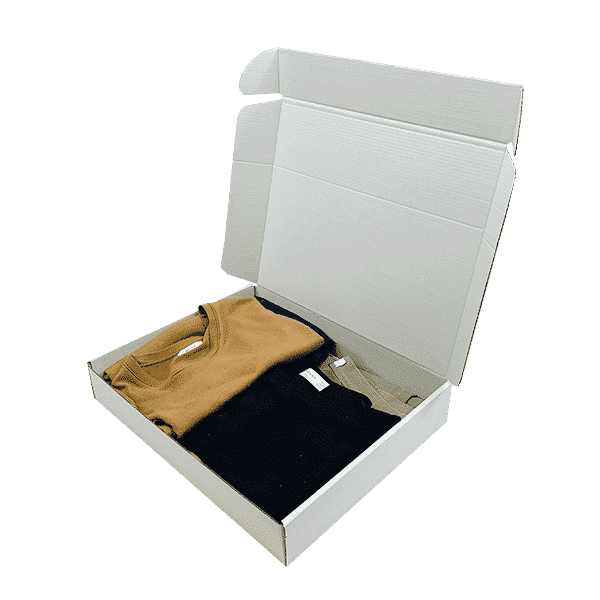 White PiP Small Parcel Postal Box - 426x342x74mm