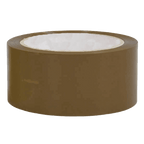 Brown Low Noise Packing Parcel Tape - 48mmx66m