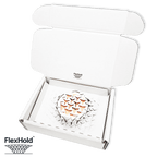 White FlexHold™ Boxes - 200x150x60mm