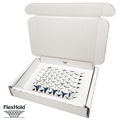 White FlexHold™ Boxes - 320x220x55mm