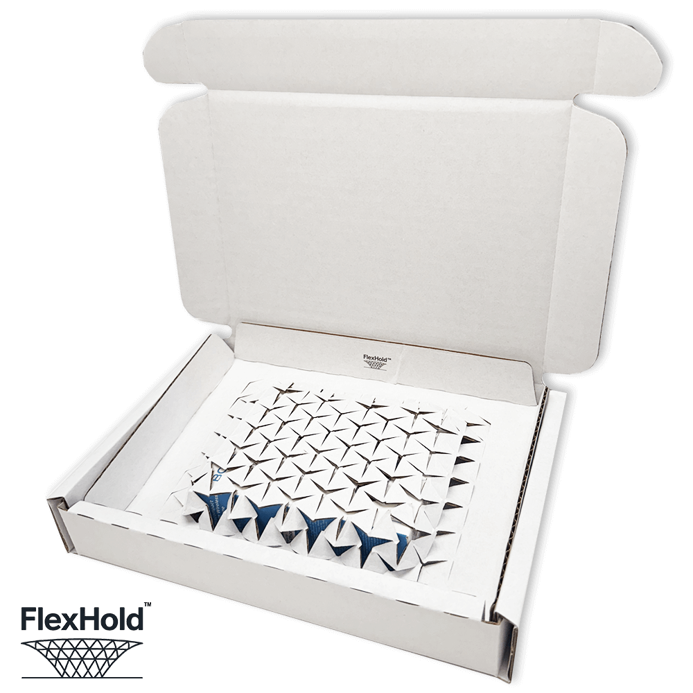 White FlexHold™ Boxes - 320x220x55mm