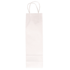 White Twist Handle Paper Carrier Bags - 110x85x360mm