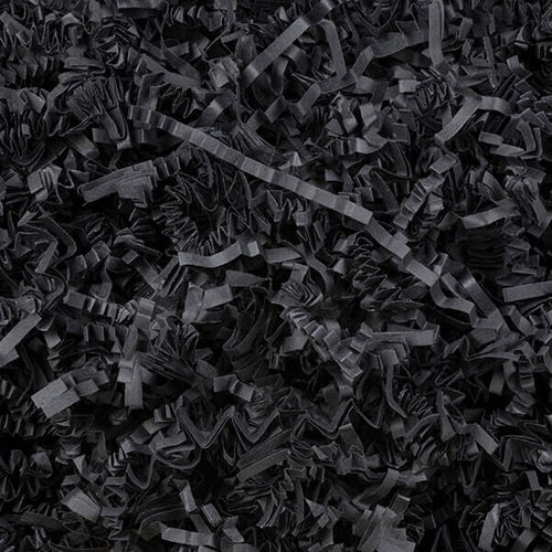 Black ZigZag Shredded Paper (4mm)