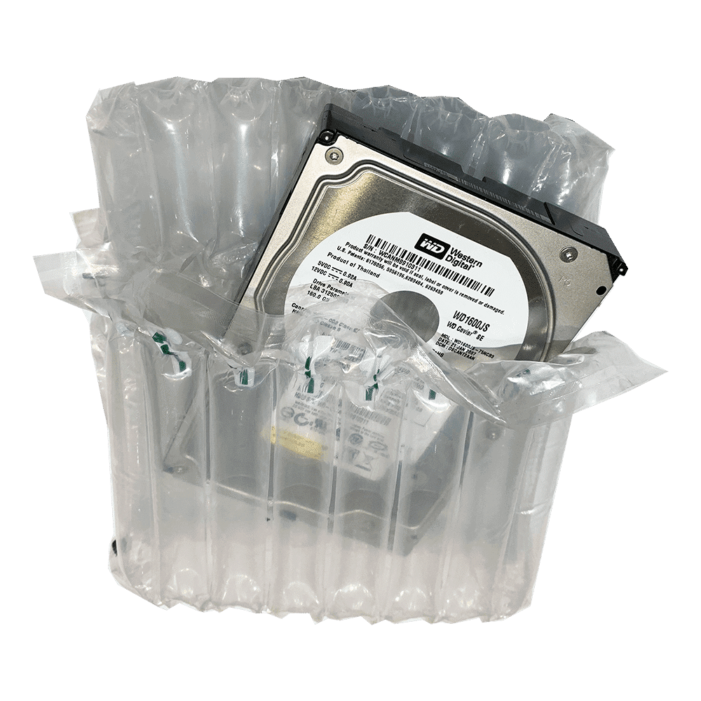 Air Packaging - Mobile Phone & Hard Drive Inflatable Packaging