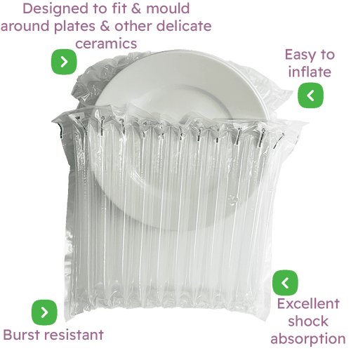 Air Packaging - Ceramics & Plates Inflatable Packaging