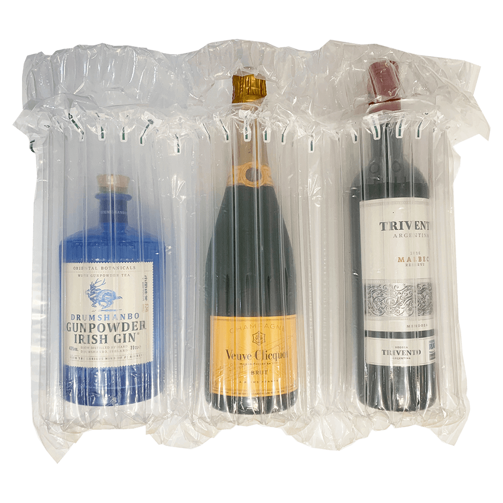 Air Packaging - Triple Bottle Inflatable Packaging