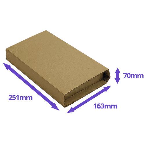 Book Wrap Mailers - 251x163x70mm