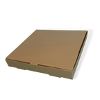 Brown 12" (Inch) Takeaway Pizza Box - 305x305x38mm