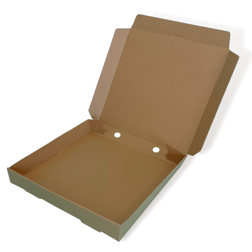 Brown 7" (Inch) Takeaway Pizza Box - 188x188xx46mm