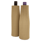 Brown Corrugated Bottle Sleeves - 300x75mm