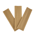 Brown Corrugated Bottle Sleeves - 300x75mm