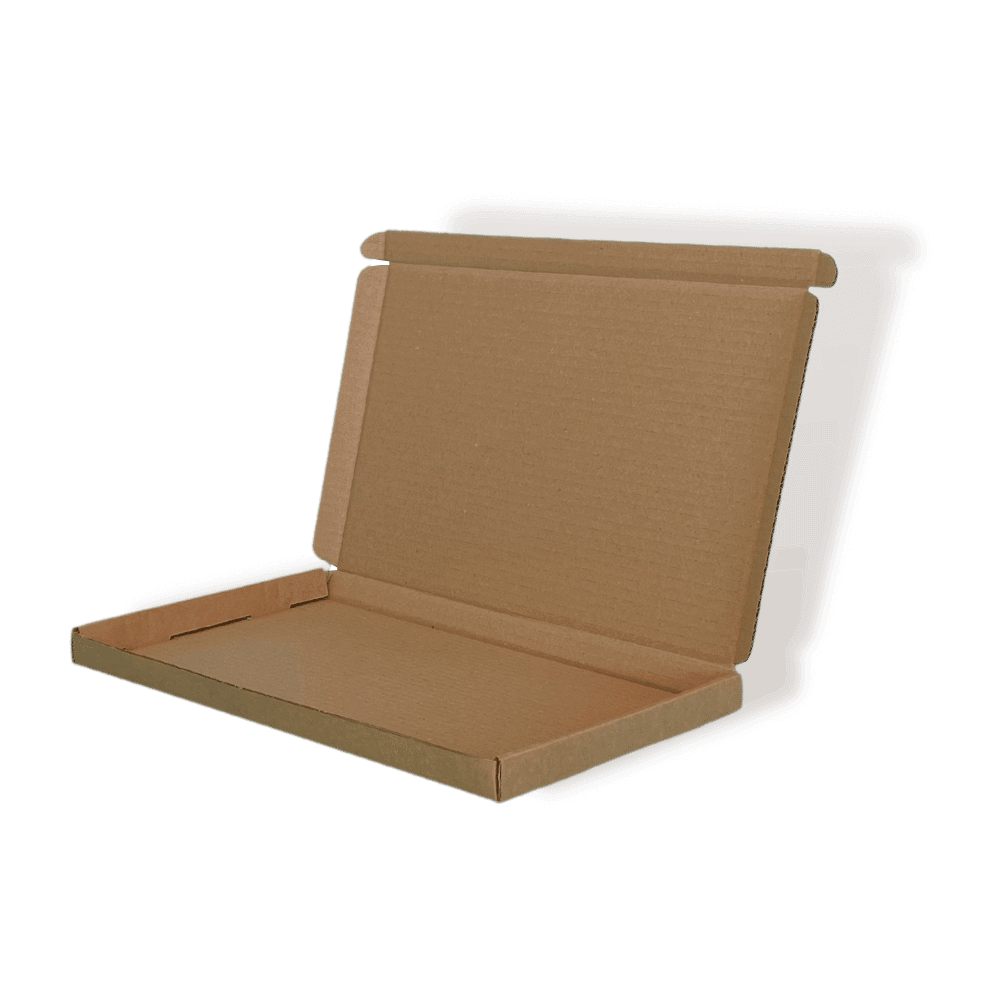 Clearance - Letterbox-Friendly Brown Small Parcel Box 330x220x25mm