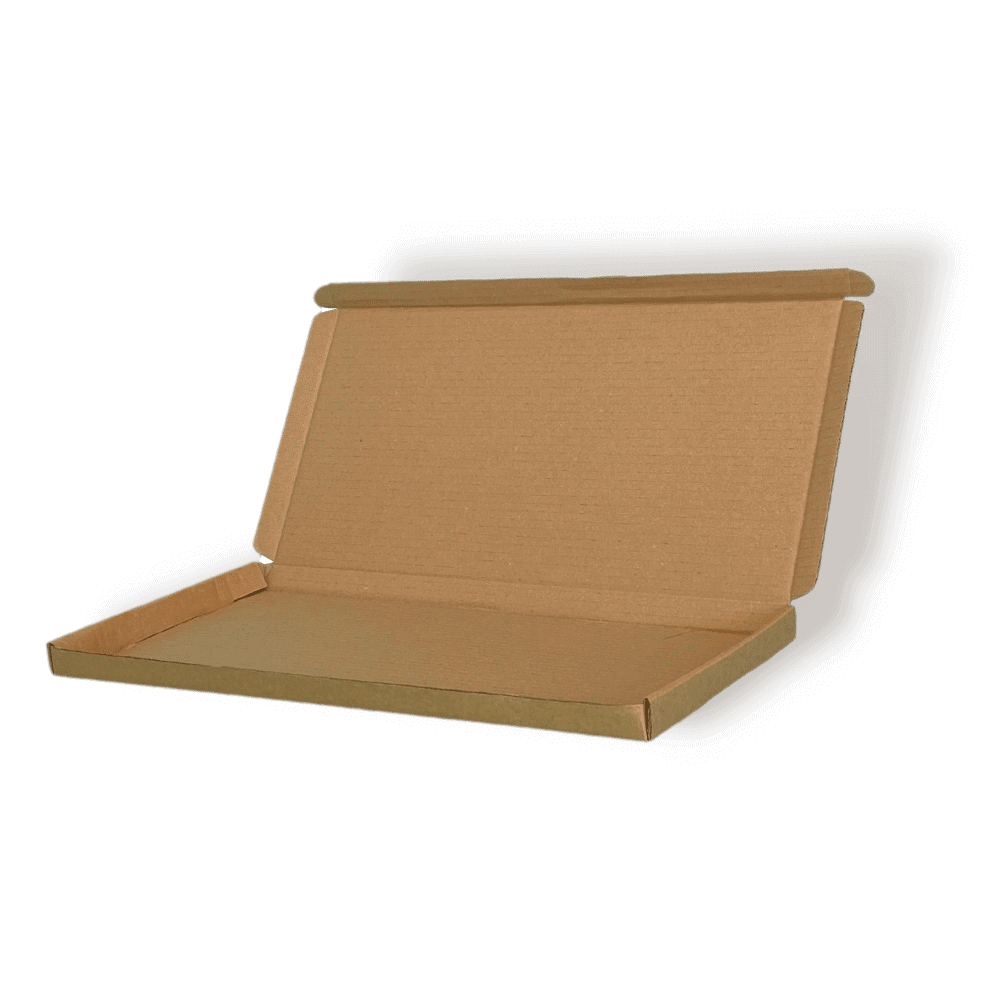 Clearance - Letterbox-Friendly Brown Small Parcel Box 435x220x25mm