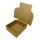 Brown PiP Small Parcel Cake Box - 254x254x102mm