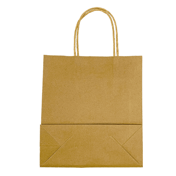 Brown Twist Handle Paper Carrier Bags - 320x140x420mm