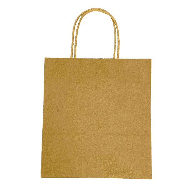 Brown Twist Handle Paper Carrier Bags - 320x140x420mm