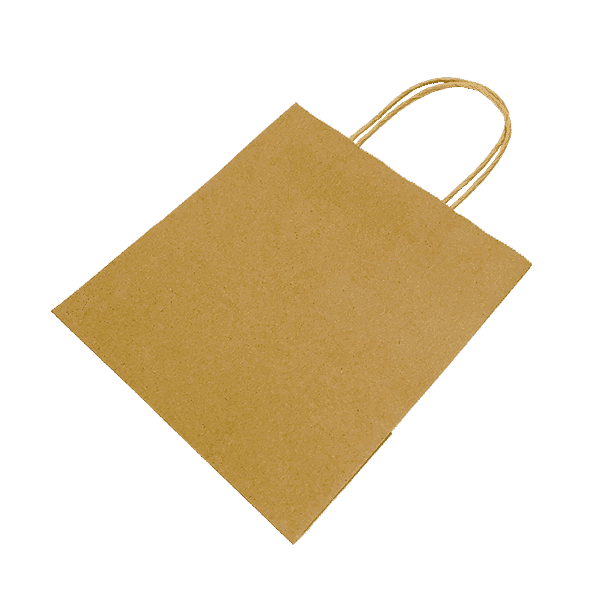 Brown Twist Handle Paper Carrier Bags - 320x140x420mm